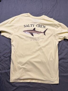 Salty Crew Yellow Short-Sleeve Graphic Tee